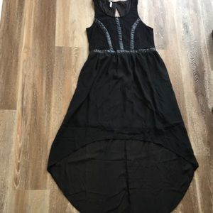 High-Low Black Maxi Dress; New With Tag Never Worn